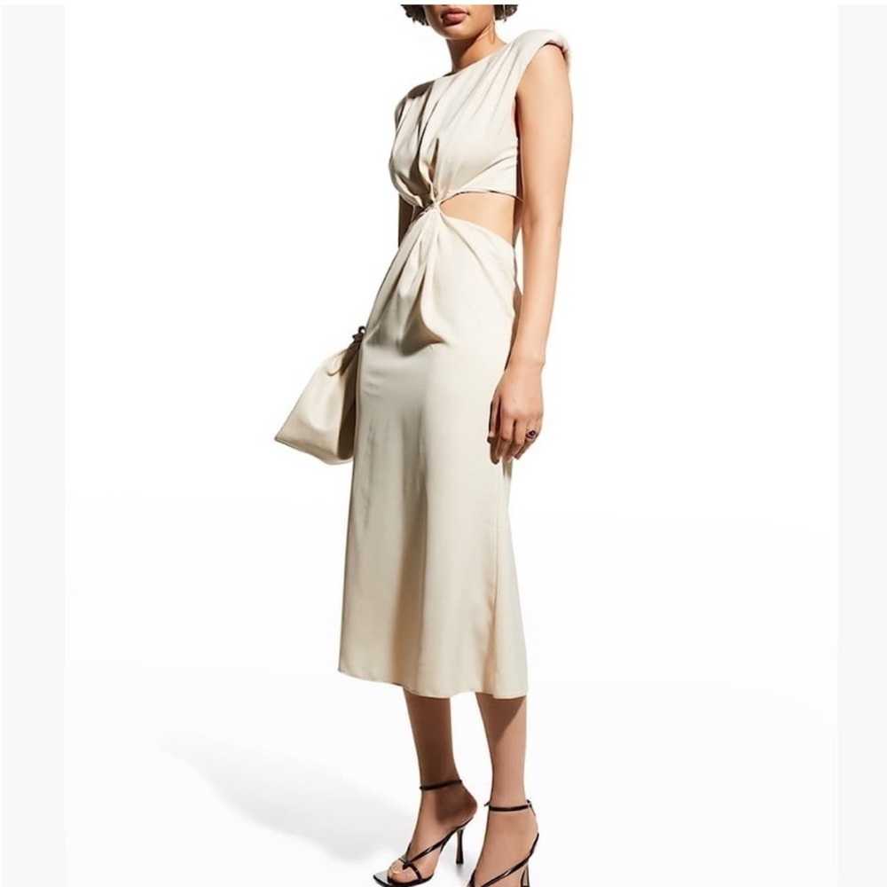 Brand new MISHA size 0 cream dress